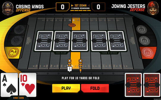 Touchdown Poker screenshot 1