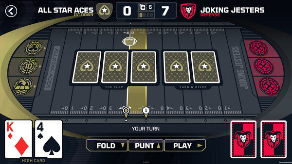 Touchdown Poker screenshot 3