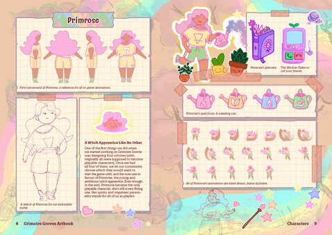 Grimoire Groves Digital Artbook