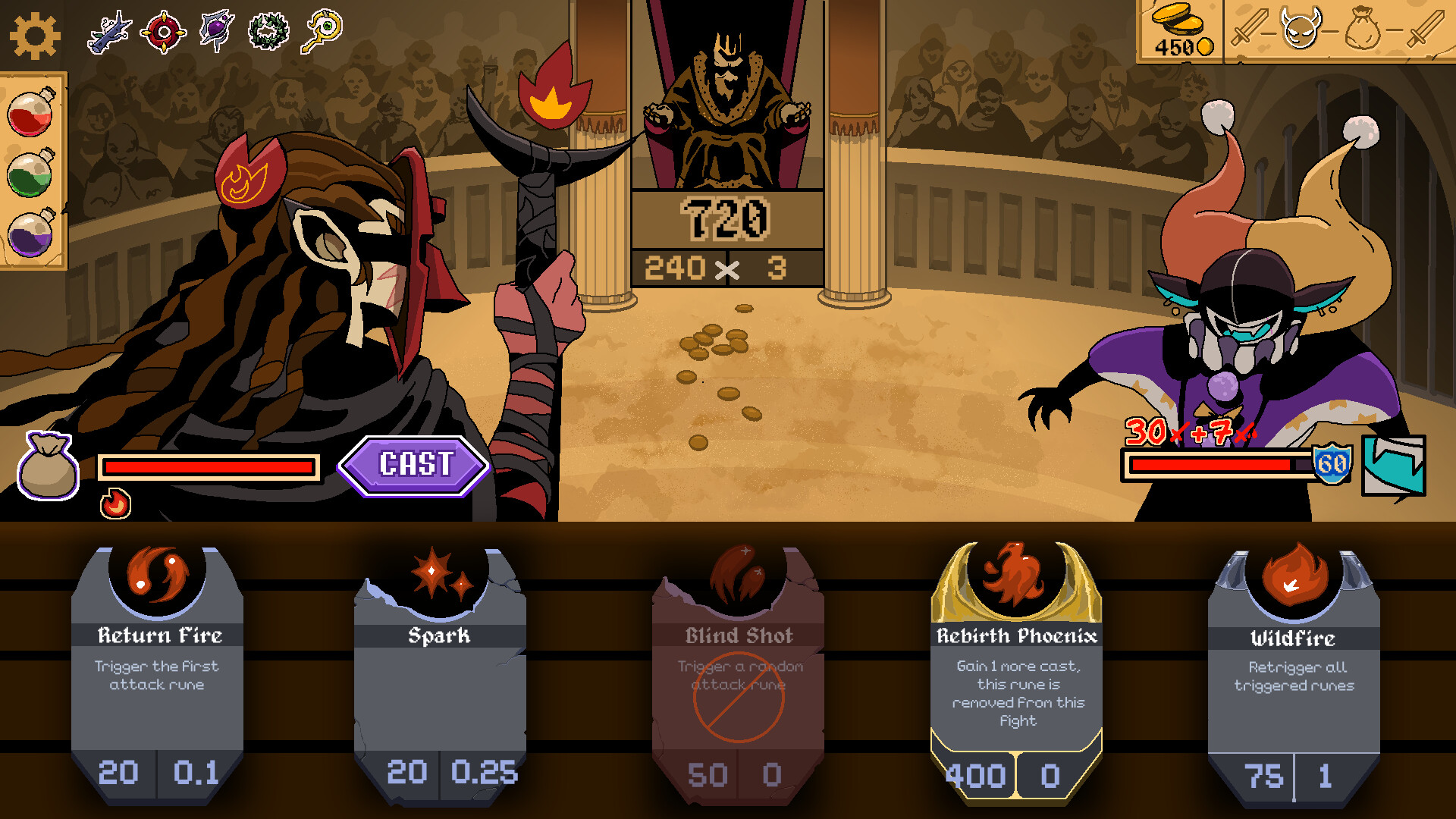 Скриншот игры Runeveil - 2