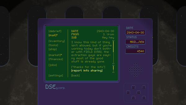 Screenshot of Deep Space Exploitation
