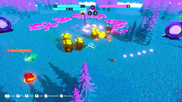 Скриншот из Arc’s Glitch Defender