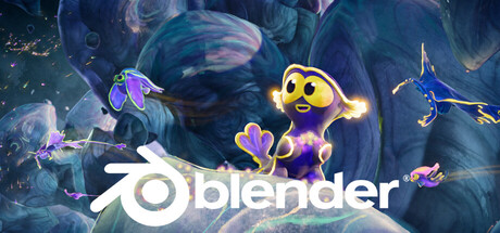 Steam header art for Blender