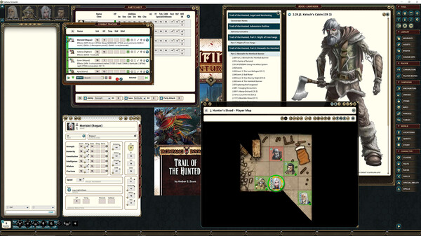 Fantasy Grounds - Pathfinder RPG - Ironfang Invasion Adventure Path (1 of 6) - Trail of the Hunted
