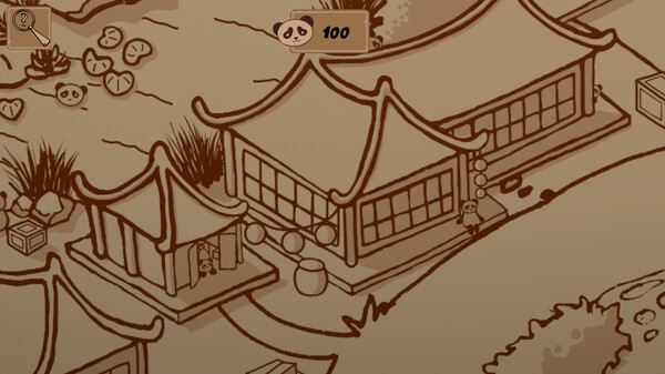 100 Hidden Pandas: Village.