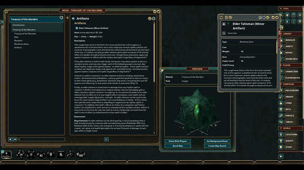 Fantasy Grounds - Treasury of the Macabre