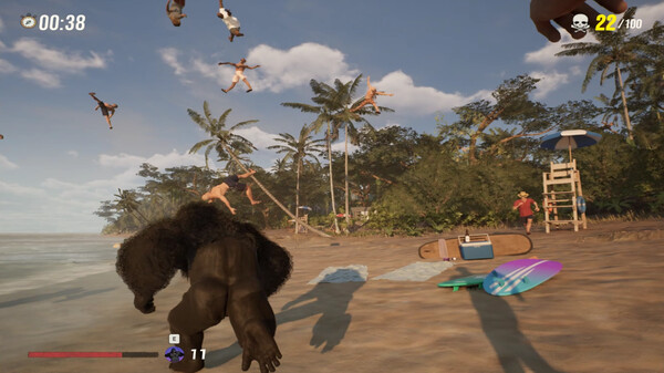 Скриншот из Gorilla Vs 100 Men