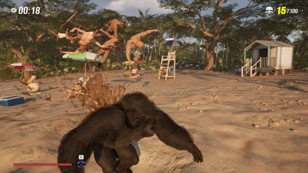 Gorilla Vs 100 Menfor windows and Linux 1