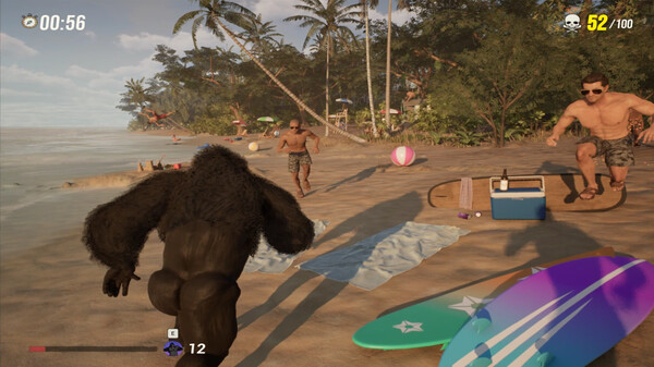 Скриншот из Gorilla Vs 100 Men