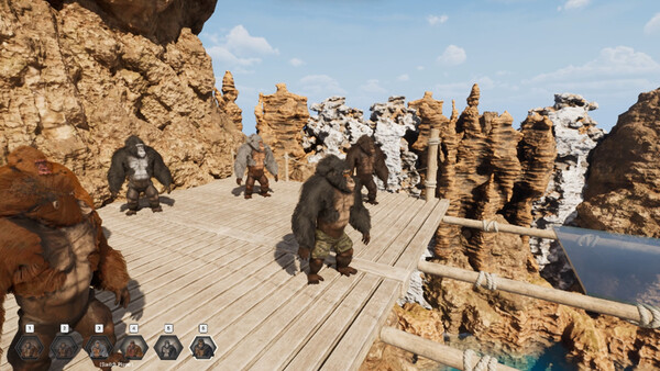 Gorilla Vs 100 Men