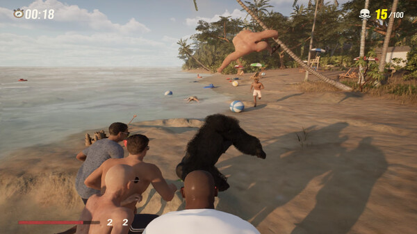 Скриншот из Gorilla Vs 100 Men