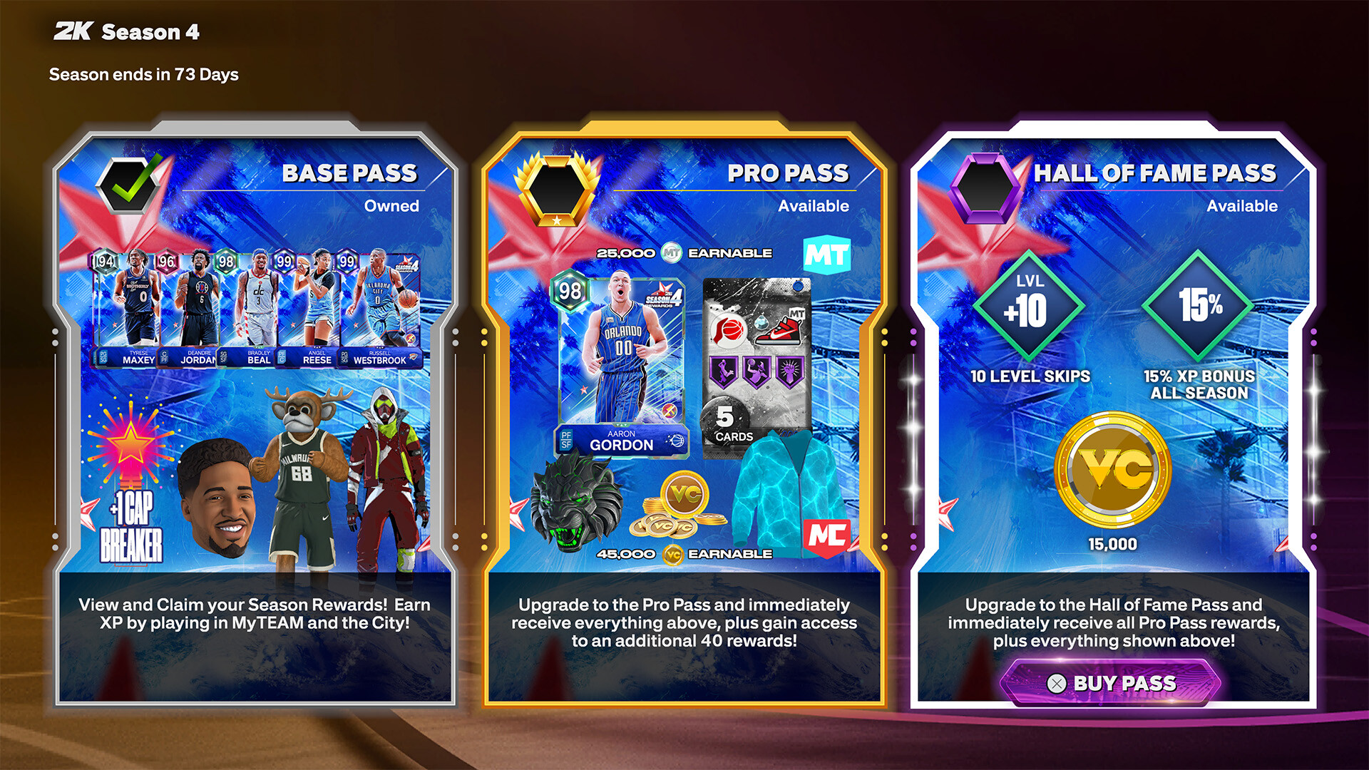 NBA 2K26 Pro Pass: Season 4 Featured Screenshot #1