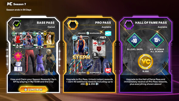 NBA 2K26 Hall of Fame Pass: Season 7 screenshot