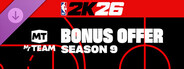 DLC: NBA 2K26 MyTEAM Season 9 Bonus Offer