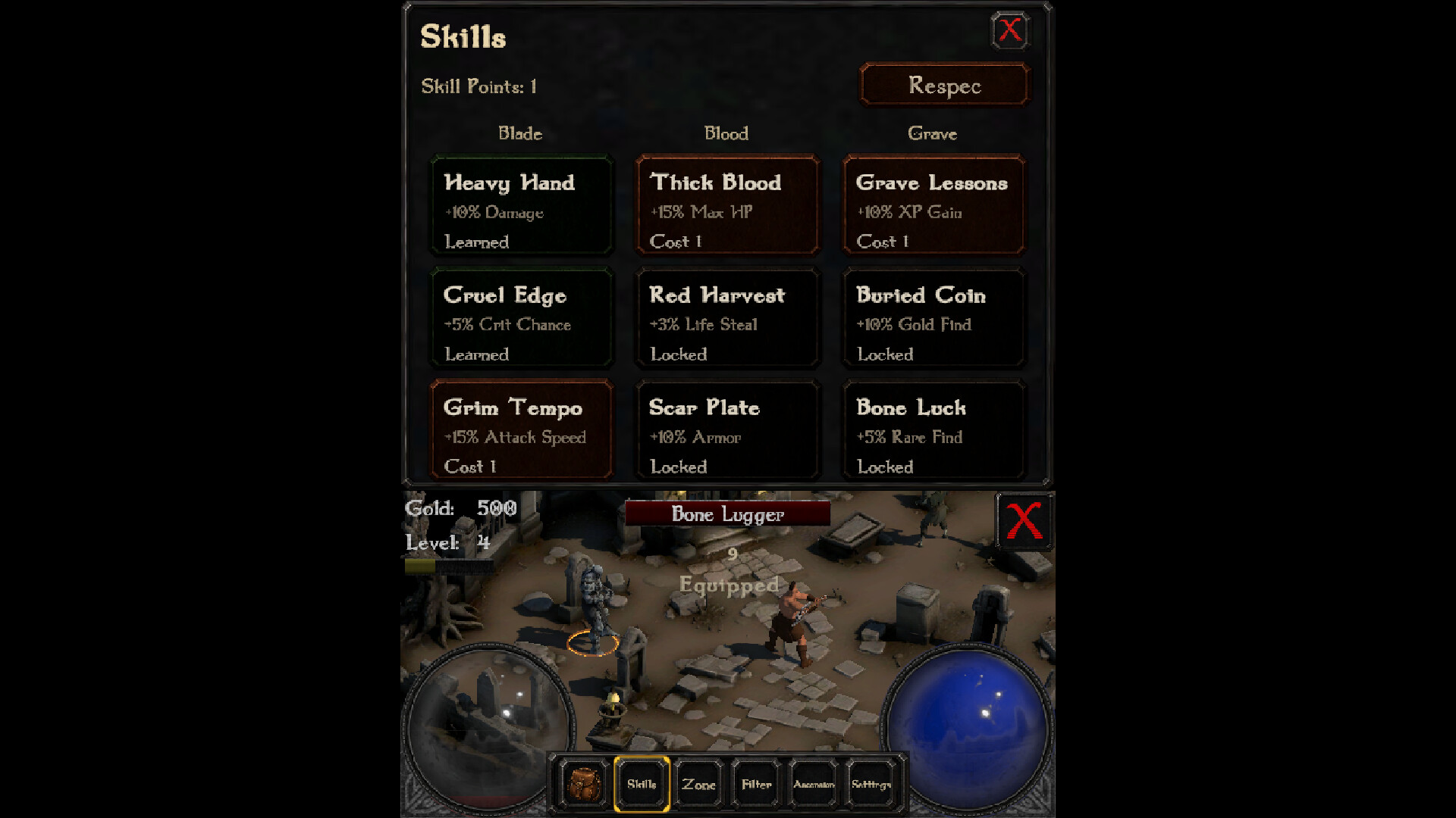 Desktop Hellfarmer screenshot 4