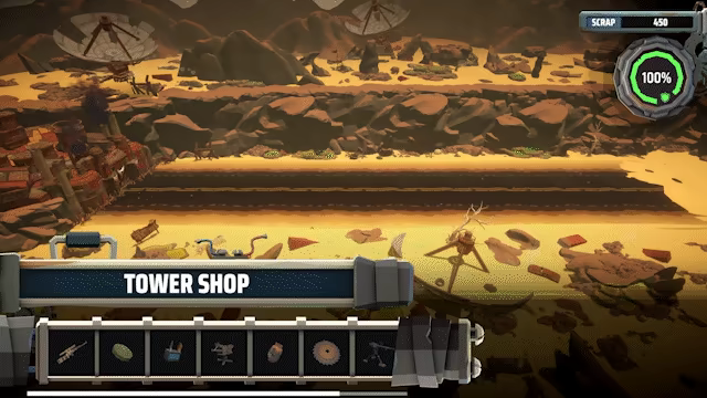 Scrap Wars: TD video 2
