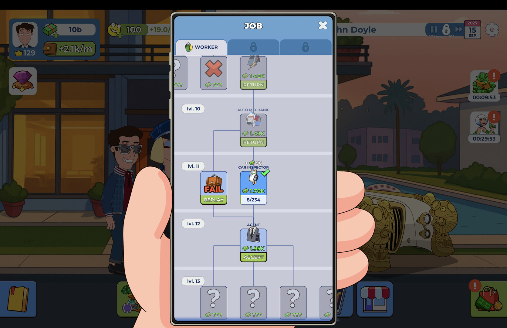 #10. Idle Guy: Life Simulator games (Steam) 由: Heatherglade Publishing KFT