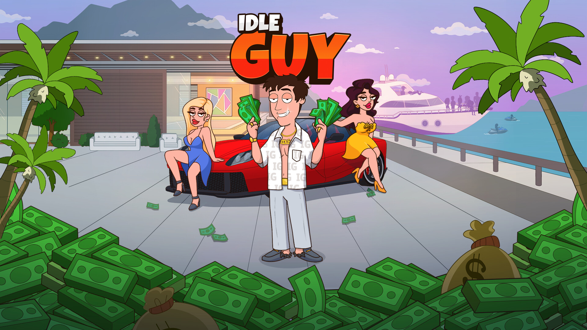#1. Idle Guy: Life Simulator games (Steam) 由: Heatherglade Publishing KFT