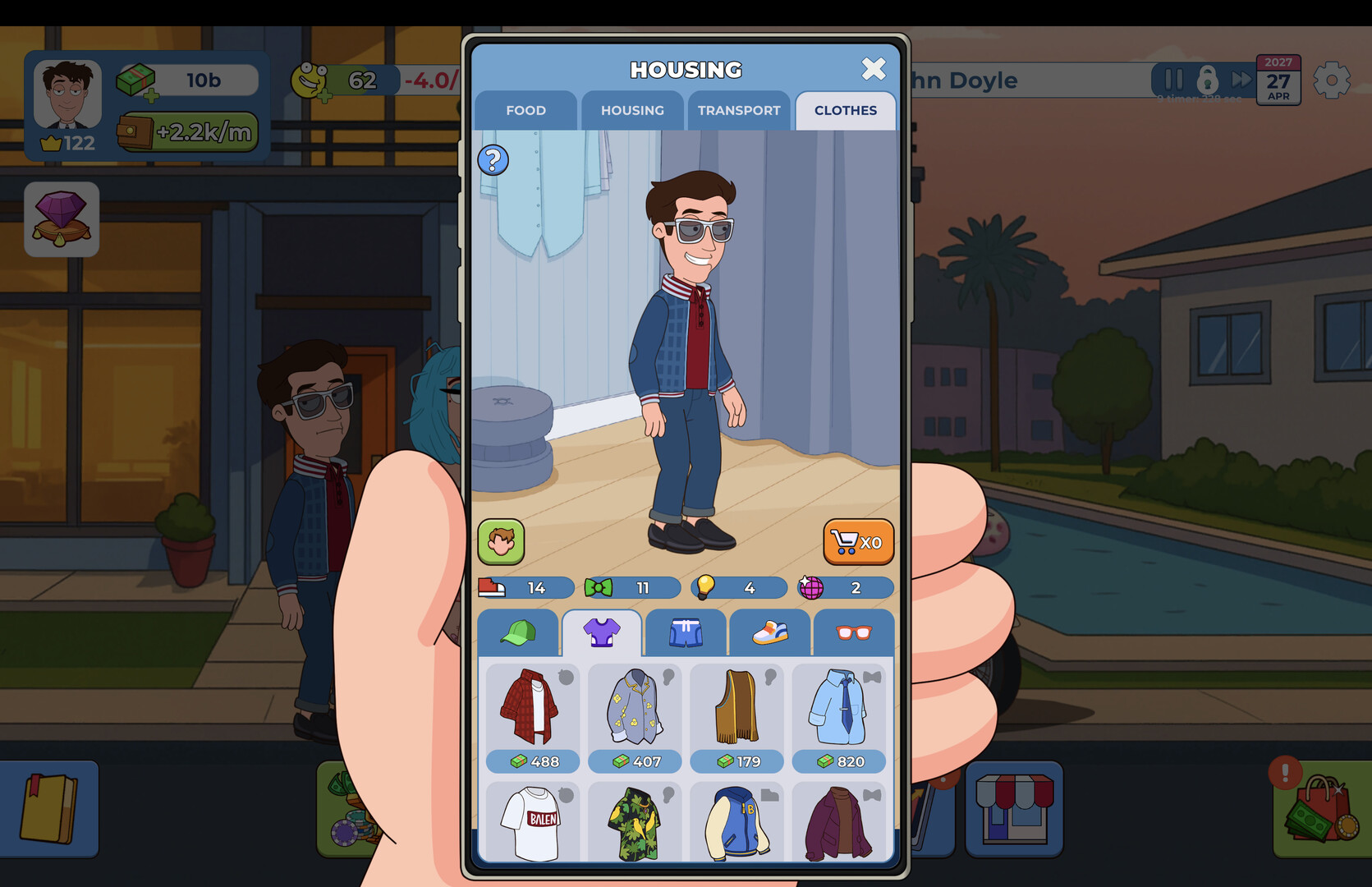 #3. Idle Guy: Life Simulator games (Steam) 由: Heatherglade Publishing KFT