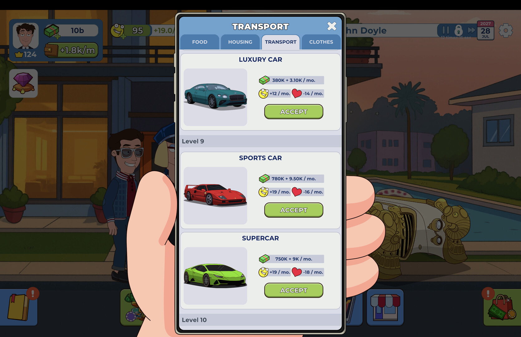 #8. Idle Guy: Life Simulator games (Steam) 由: Heatherglade Publishing KFT