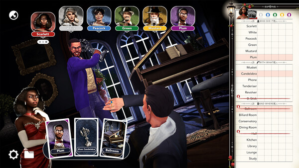 Clue/Cluedo: Noir Crime Scene