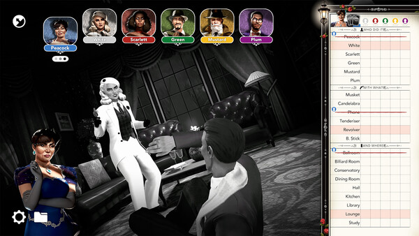 Clue/Cluedo: Noir Crime Scene
