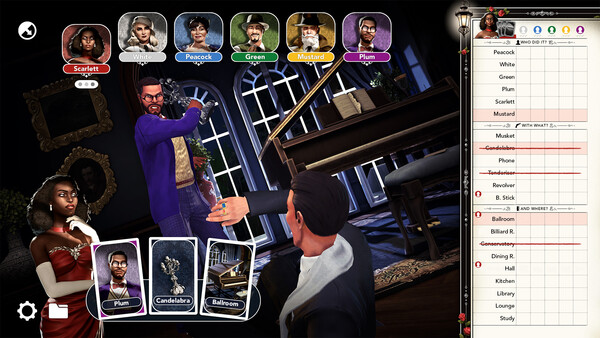 Clue/Cluedo: Noir Crime Scene