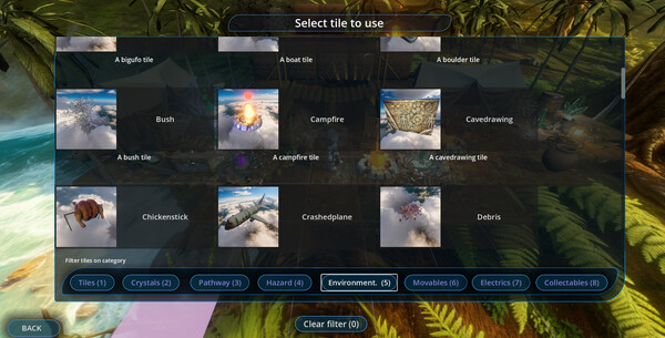 Screenshot of Bob's Crystals