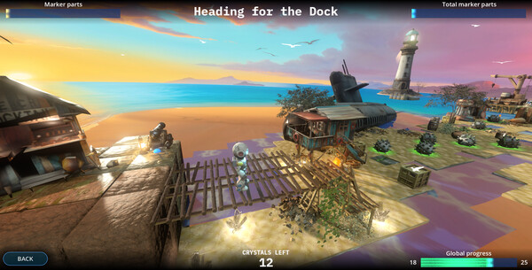 Screenshot of Bob's Crystals