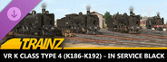 Trainz 2022 DLC - VR K class Type 4 (K186-K192) - In Service Black