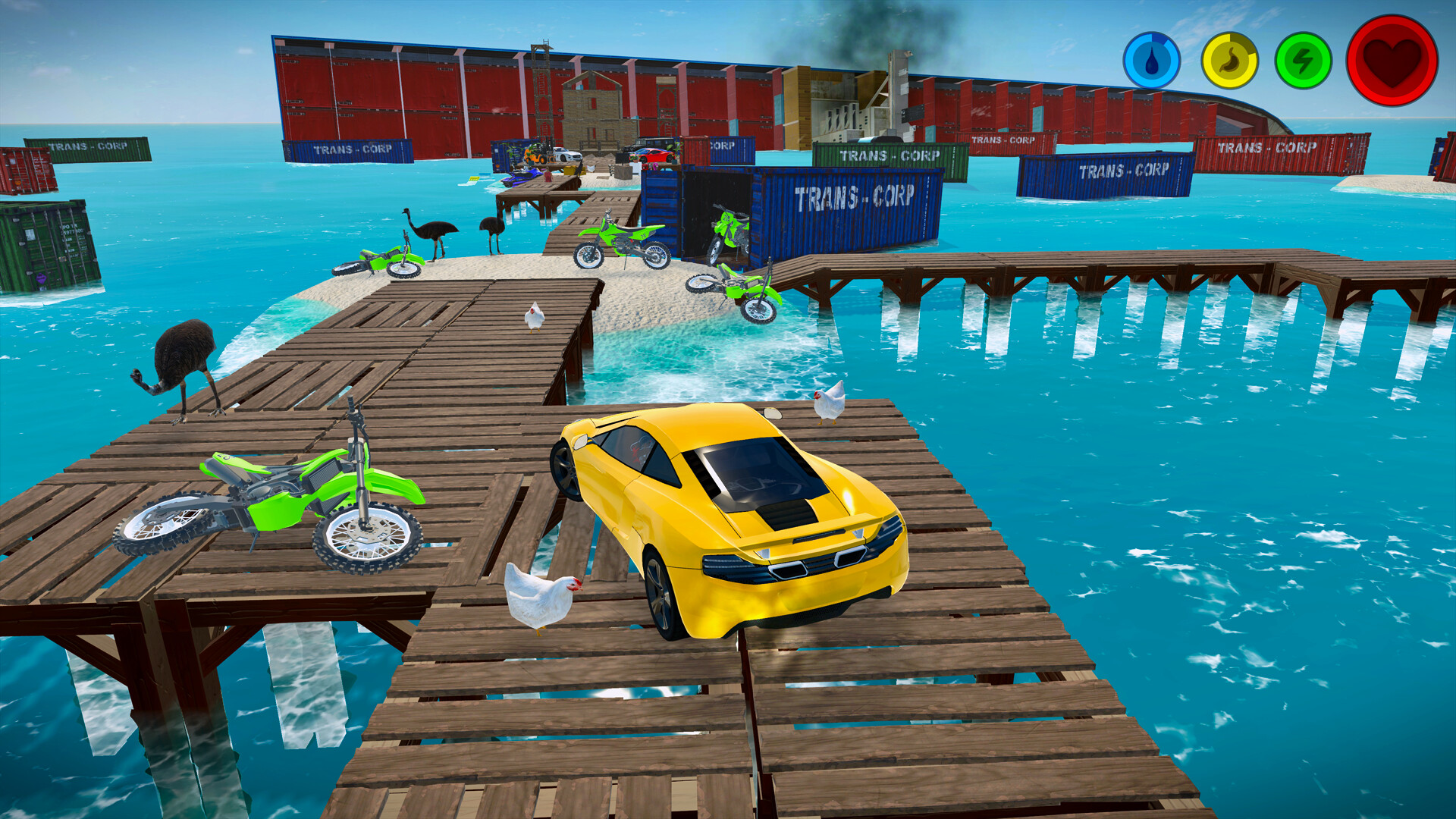 Blue Paradise: Joyful Survival screenshot #4