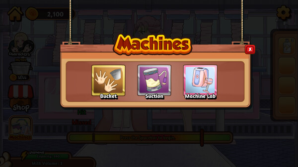 Screenshot 4 of Milky Harvest - final gameplay screenshot