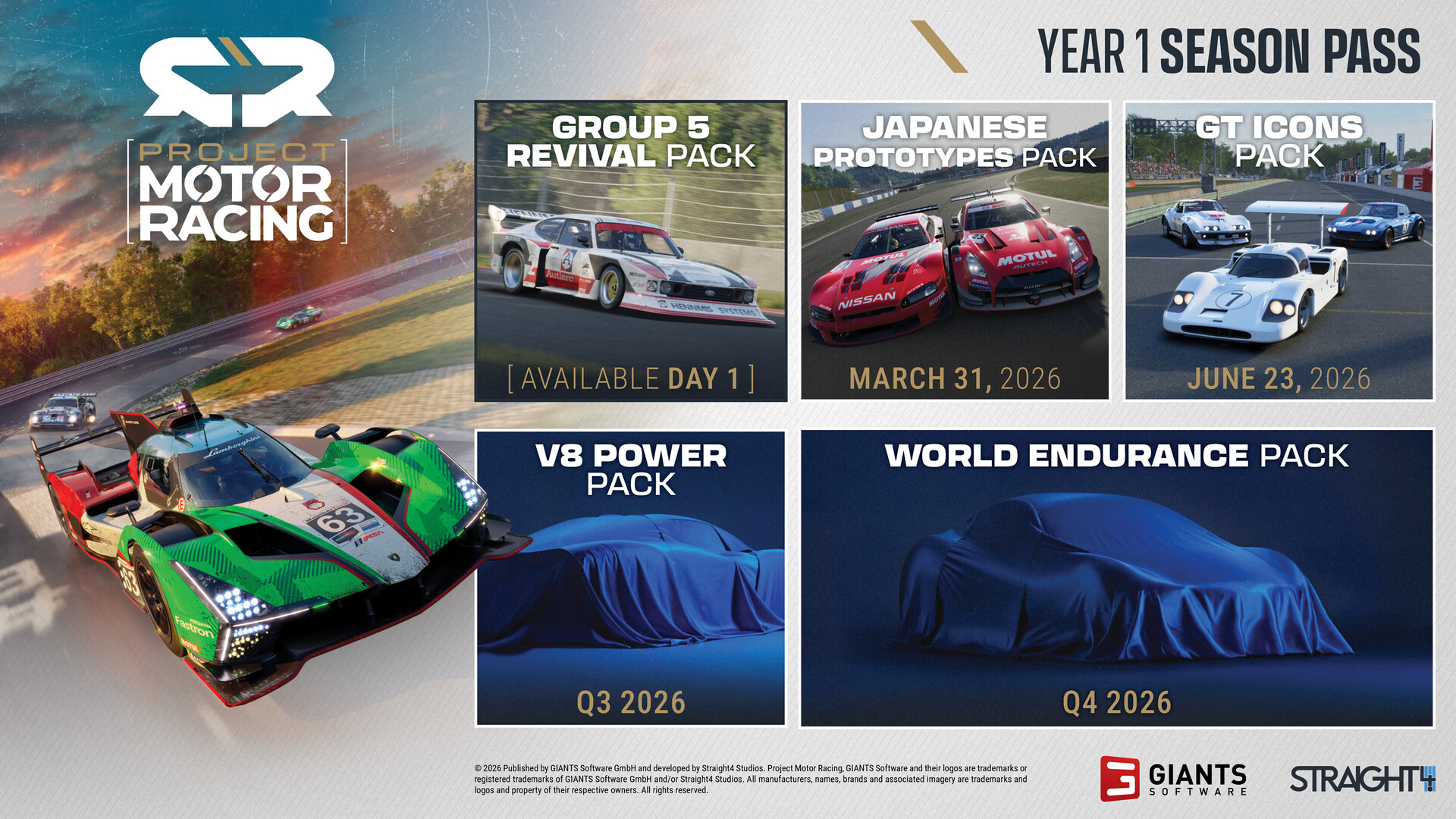 Project Motor Racing: Year 1 Season Pass Featured Screenshot #1
