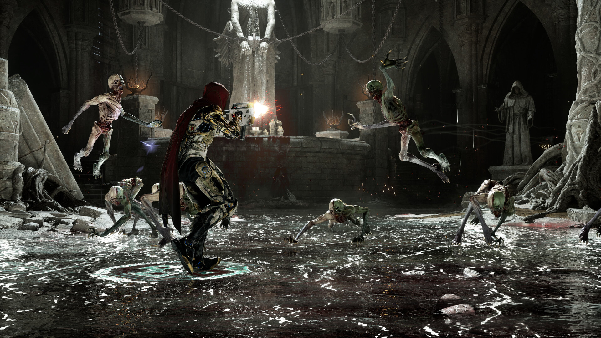 Armatus combat inside the demon-occupied streets of Paris