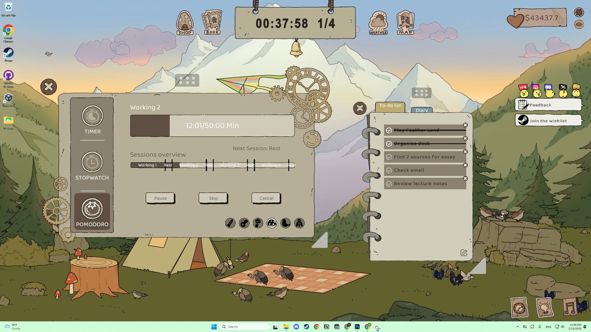 Feather Land screenshot #2