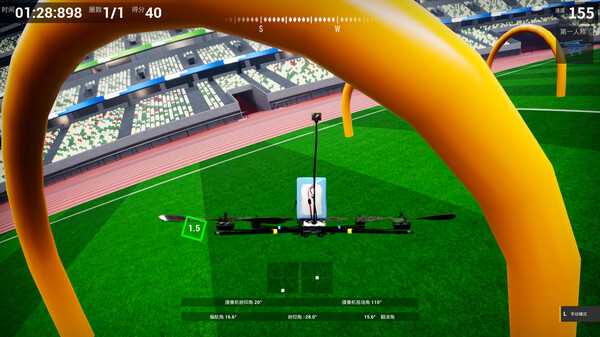 XFlight: FPV Drone Simulator Demo