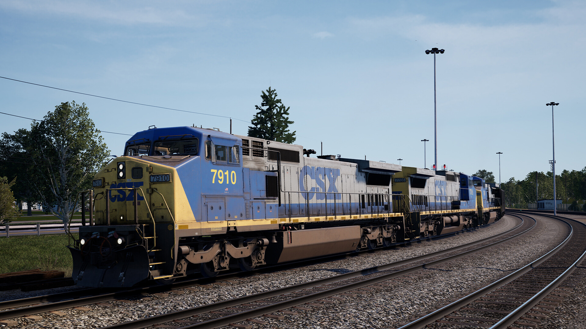 #1. Train Sim World® 6: CSX C40-8W Loco Add-On (Steam) 由: Dovetail Games - TSW