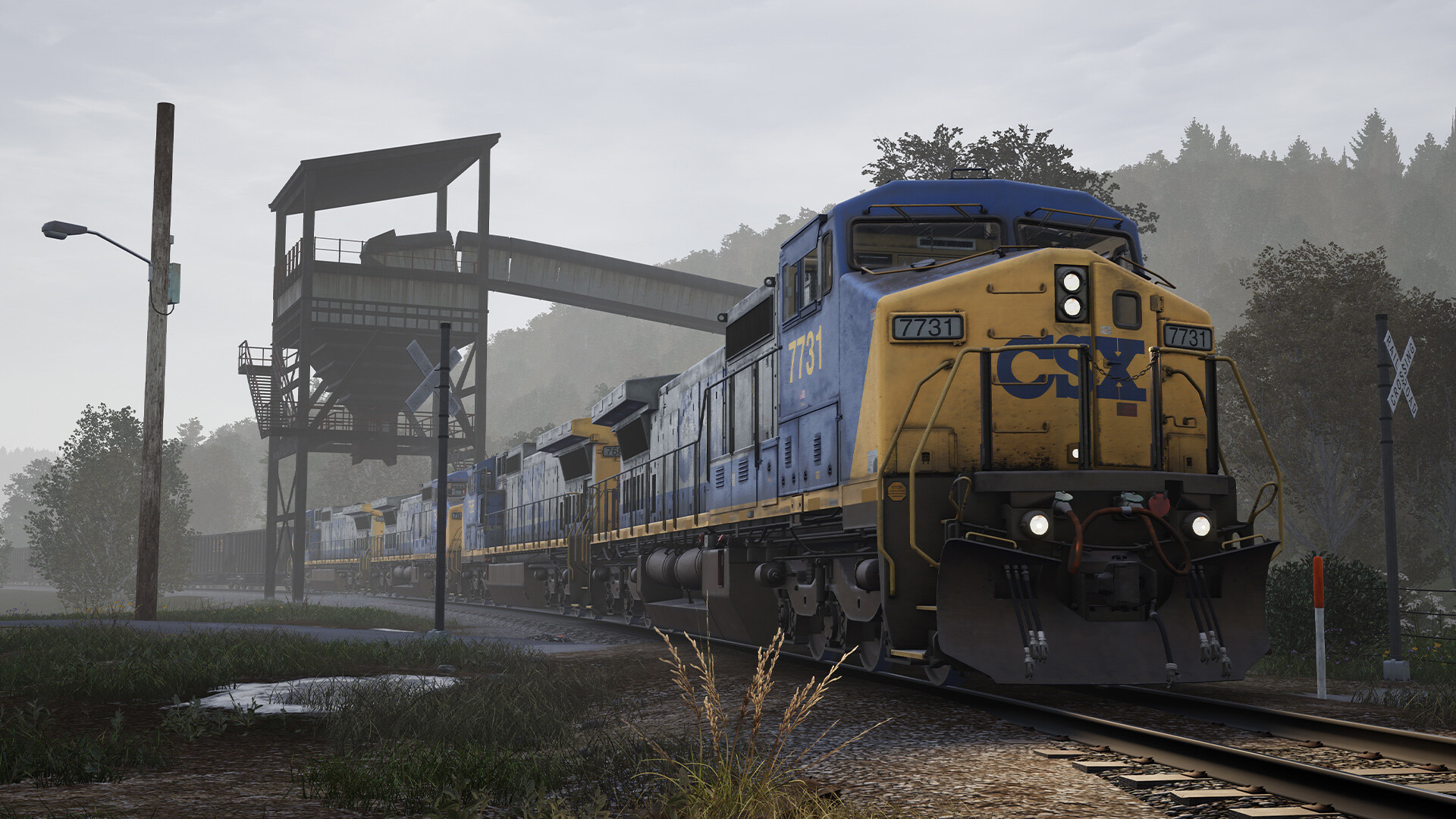 #2. Train Sim World® 6: CSX C40-8W Loco Add-On (Steam) 由: Dovetail Games - TSW