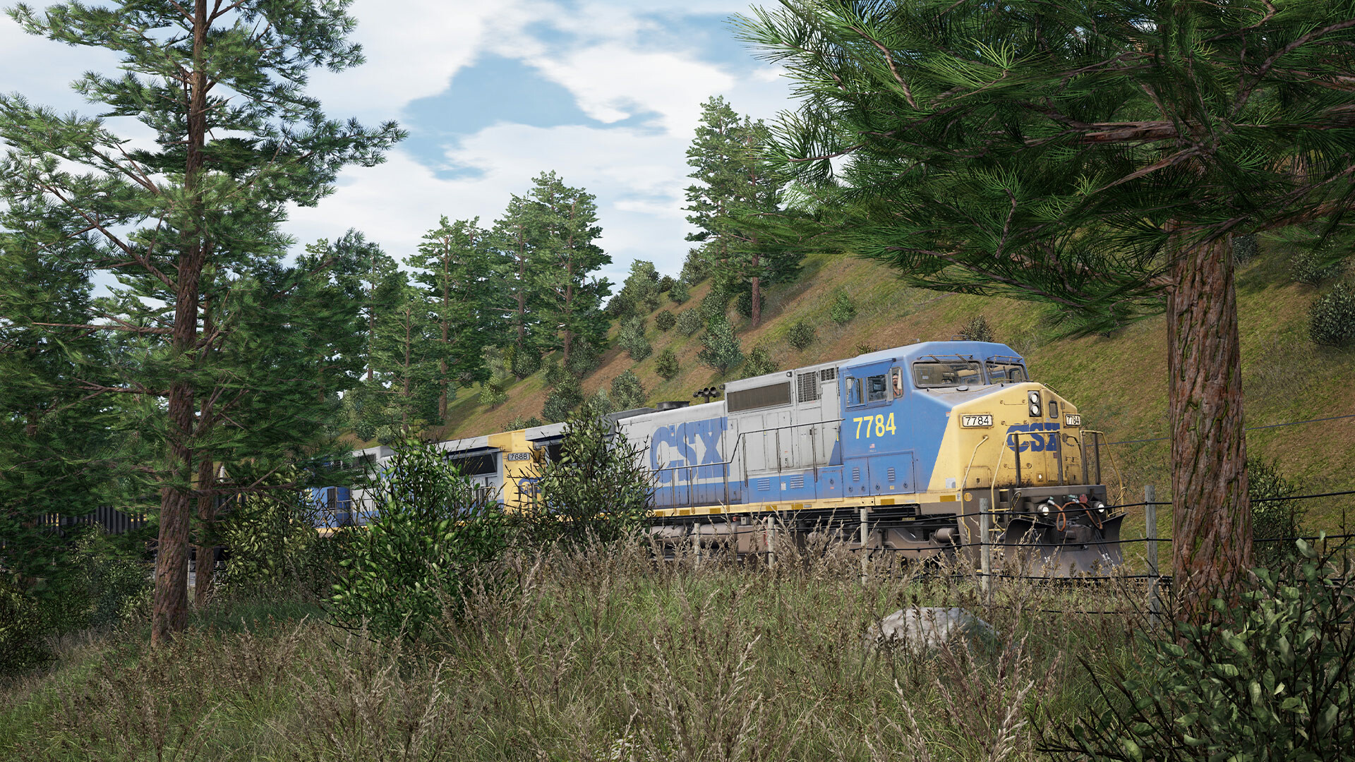 #4. Train Sim World® 6: CSX C40-8W Loco Add-On (Steam) 由: Dovetail Games - TSW