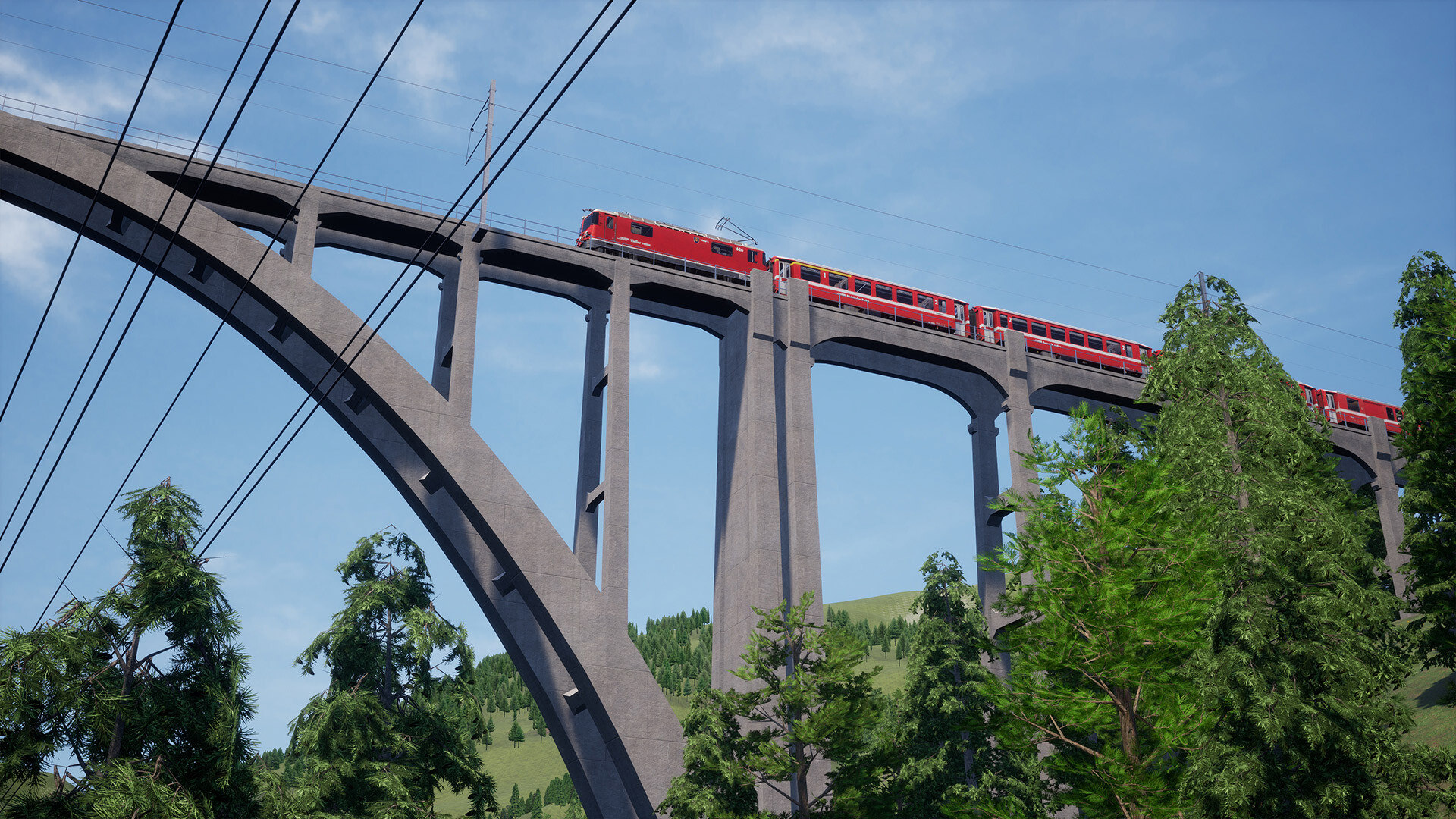 #6. Train Sim World® 6: Arosalinie: Chur - Arosa Route Add-On (Steam) Door: Dovetail Games - TSW