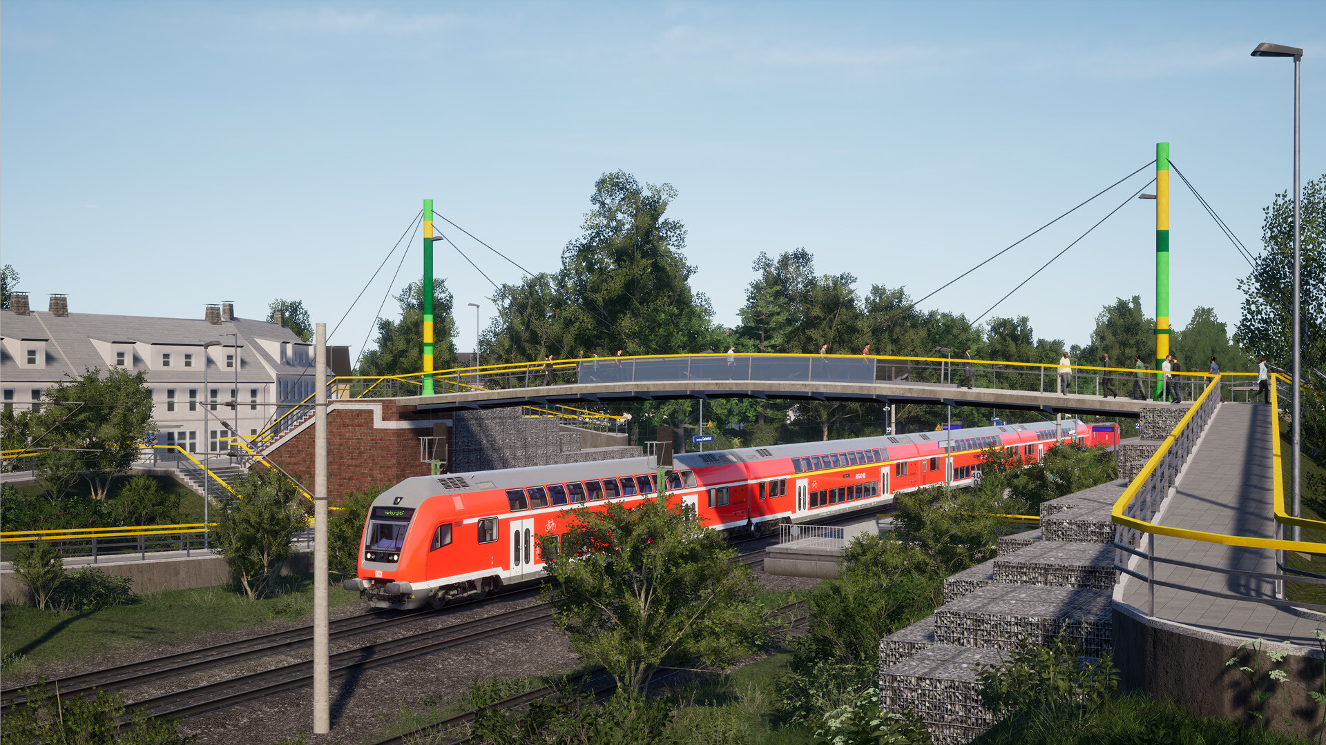 #7. Train Sim World® 6: Hauptstrecke Hamburg - Lübeck Route Add-On (Steam) 由: Dovetail Games - TSW