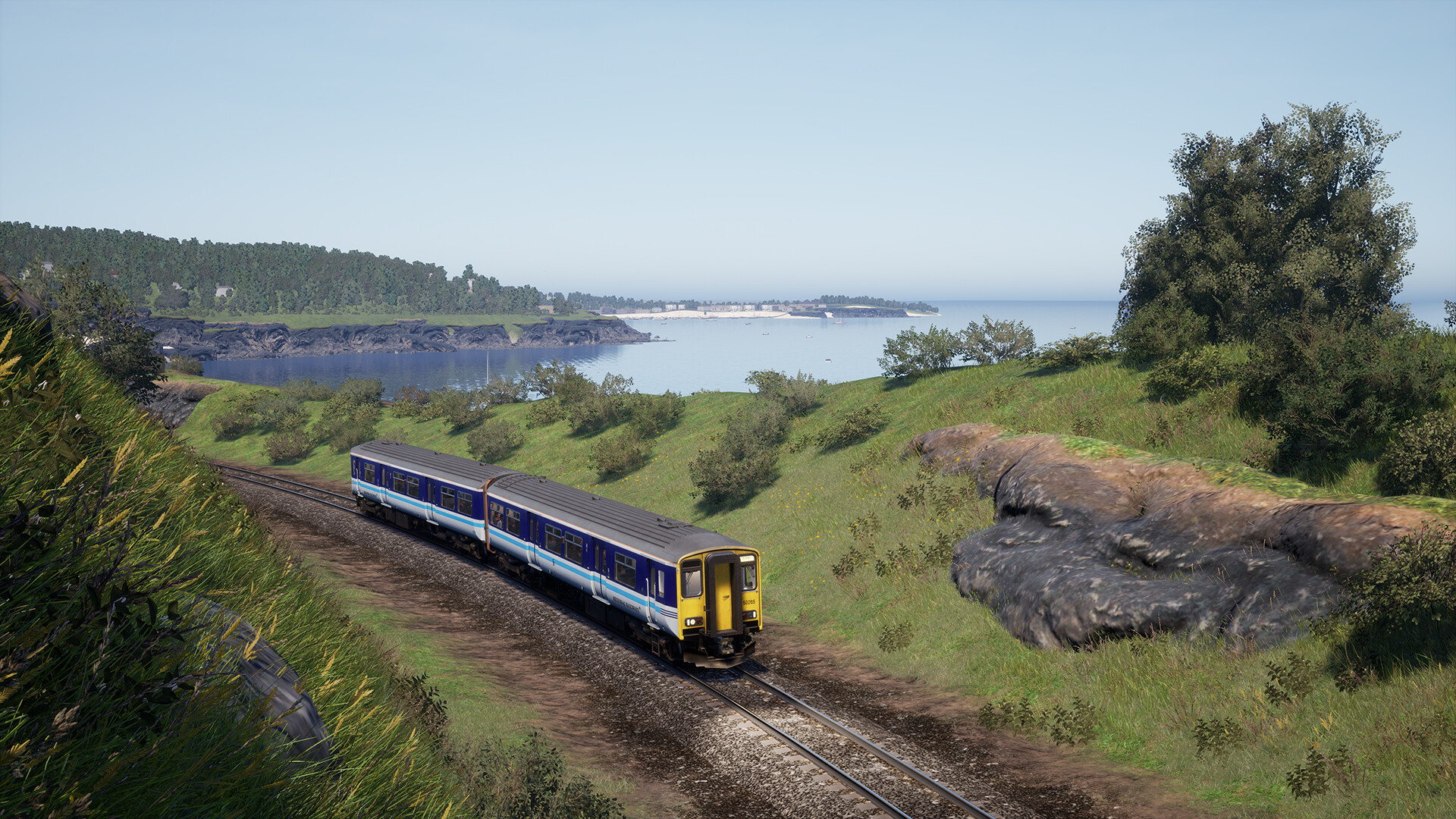 #6. Train Sim World® 6: West Cornwall Local: Penzance - St Austell & St Ives Route Add-On (Steam) Door: Dovetail Games - TSW