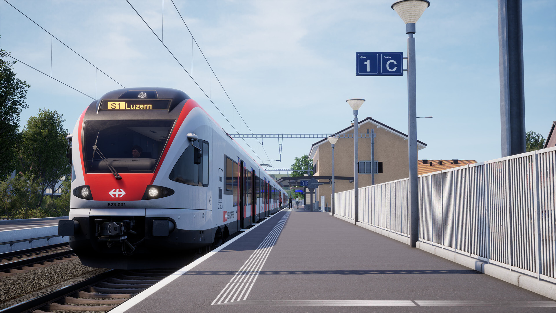 #4. Train Sim World® 6: S-Bahn Zentralschweiz: Luzern - Sursee Route Add-On (Steam) 由: Dovetail Games - TSW