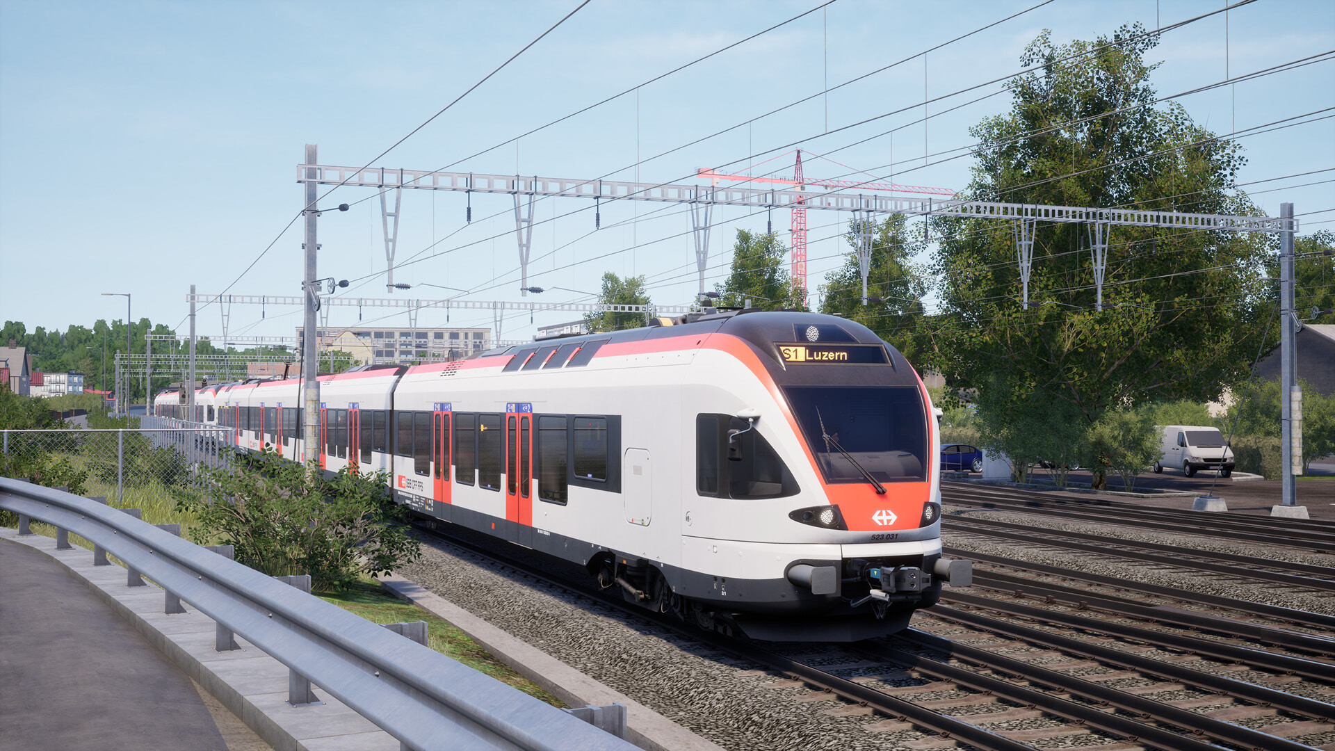 #1. Train Sim World® 6: S-Bahn Zentralschweiz: Luzern - Sursee Route Add-On (Steam) 由: Dovetail Games - TSW