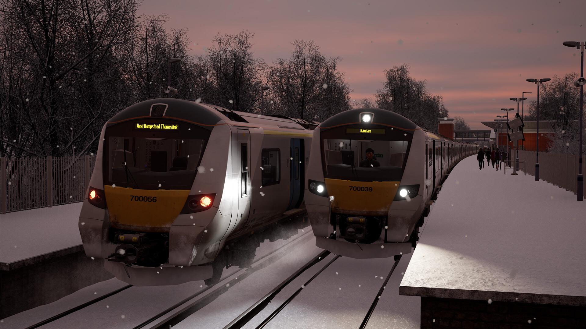 #7. Train Sim World® 6: Thameslink BR Class 700/0 EMU Add-On (Steam) 由: Dovetail Games - TSW