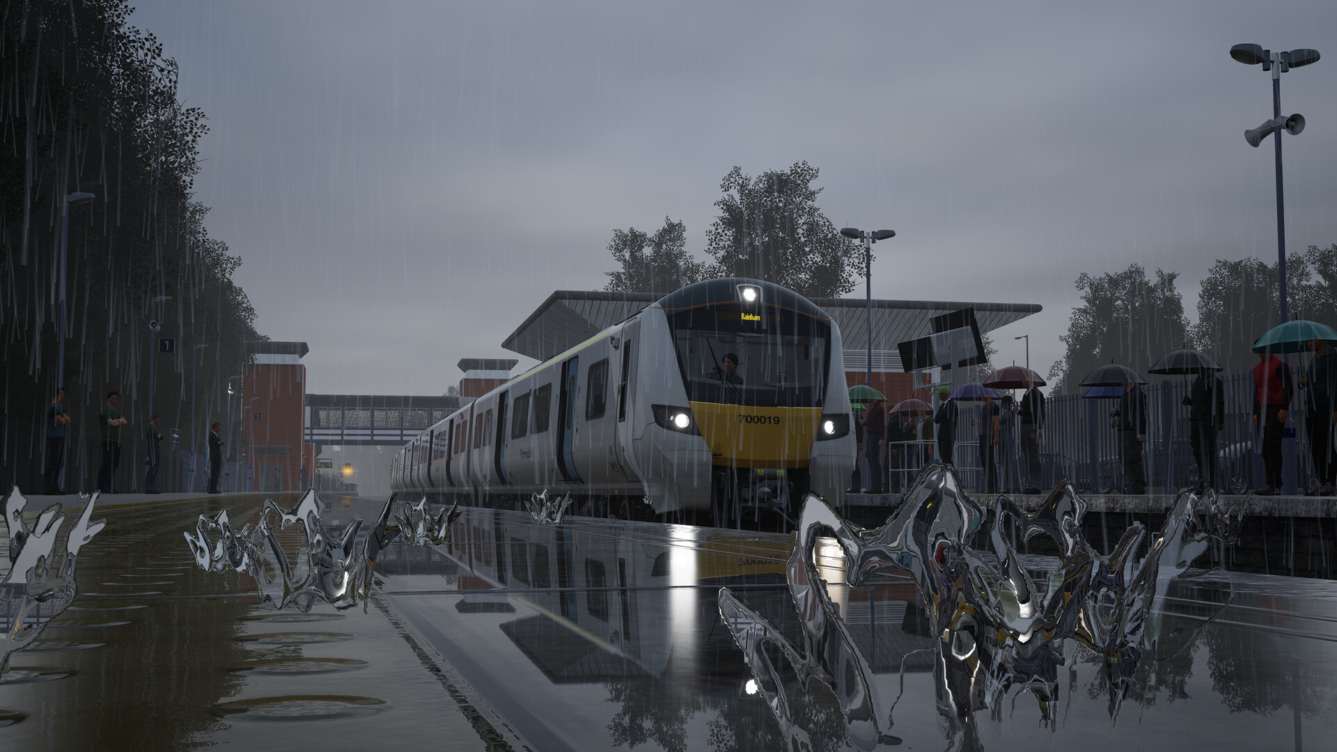#10. Train Sim World® 6: Thameslink BR Class 700/0 EMU Add-On (Steam) 由: Dovetail Games - TSW