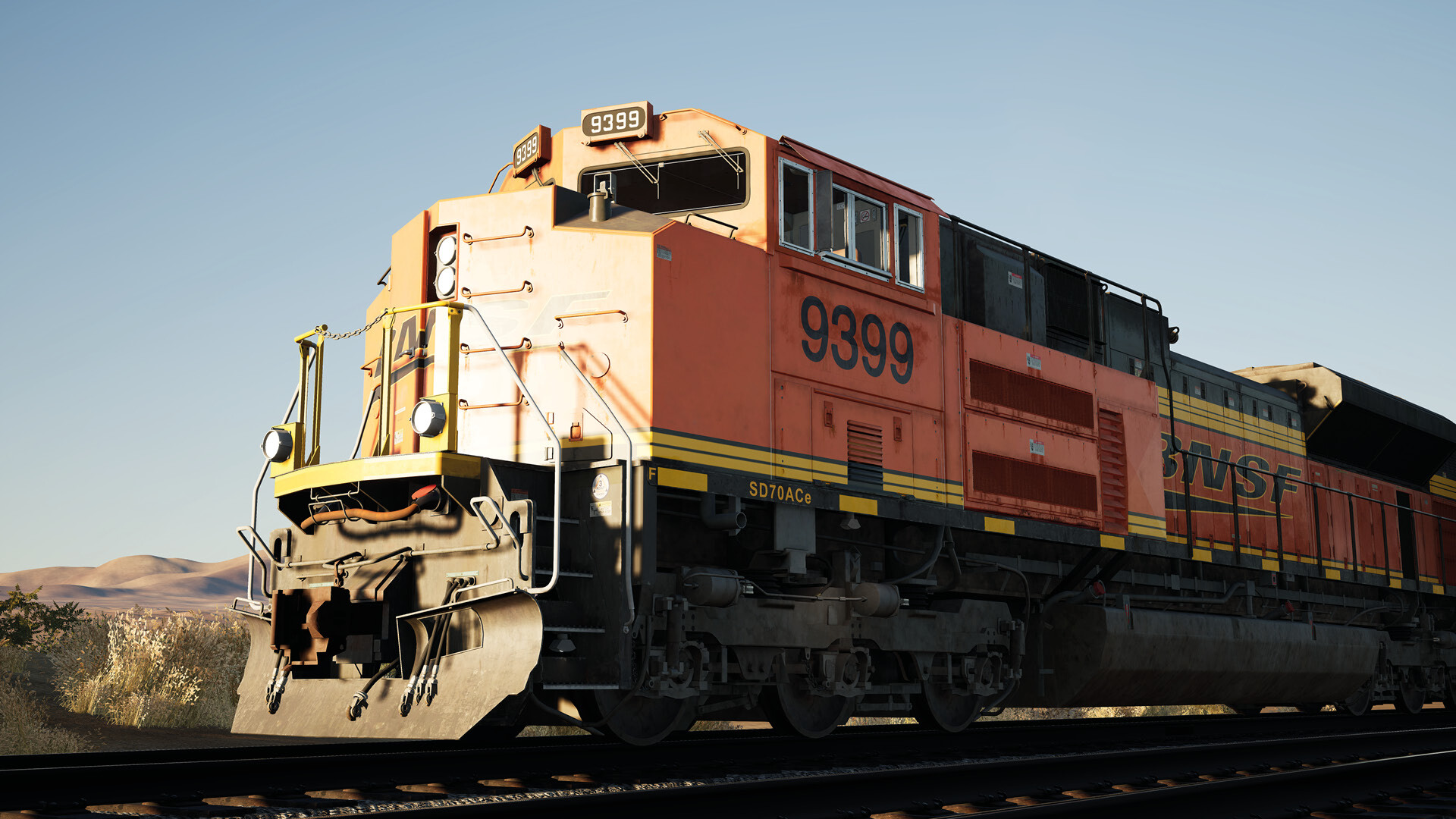 #1. Train Sim World® 6: BNSF SD70ACe Add-On (Steam) 来自: Dovetail Games - TSW