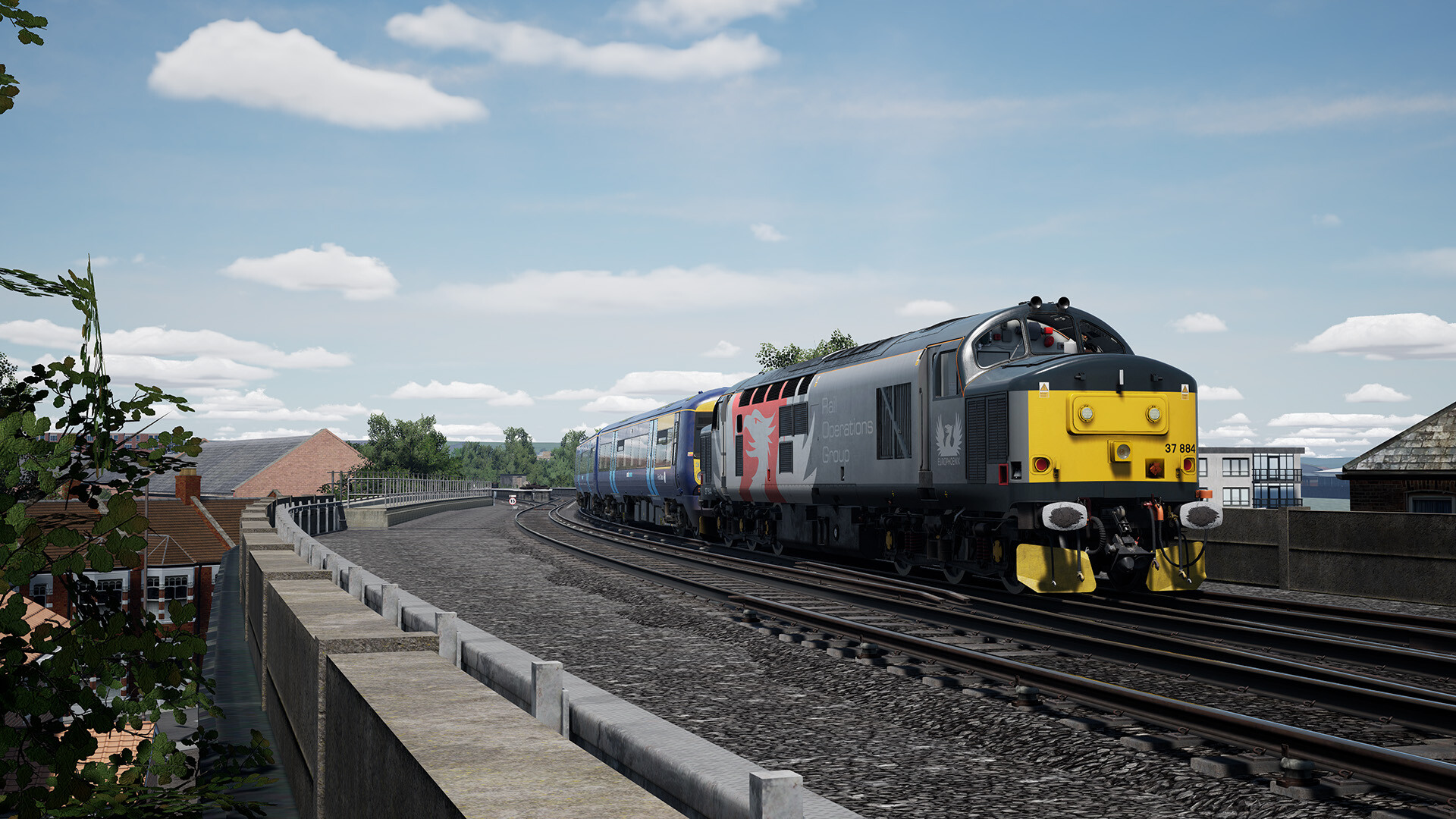 #8. Train Sim World® 6: Rail Operations Group BR Class 37/7 Add-On (Steam) De: Dovetail Games - TSW