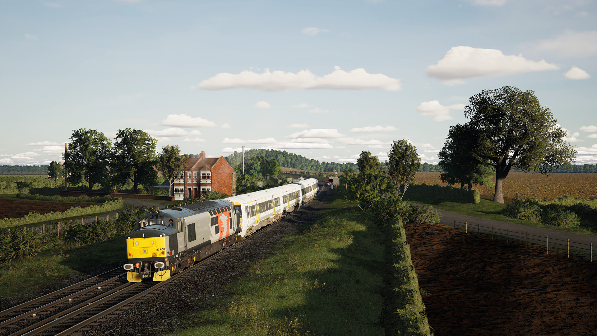 #5. Train Sim World® 6: Rail Operations Group BR Class 37/7 Add-On (Steam) De: Dovetail Games - TSW