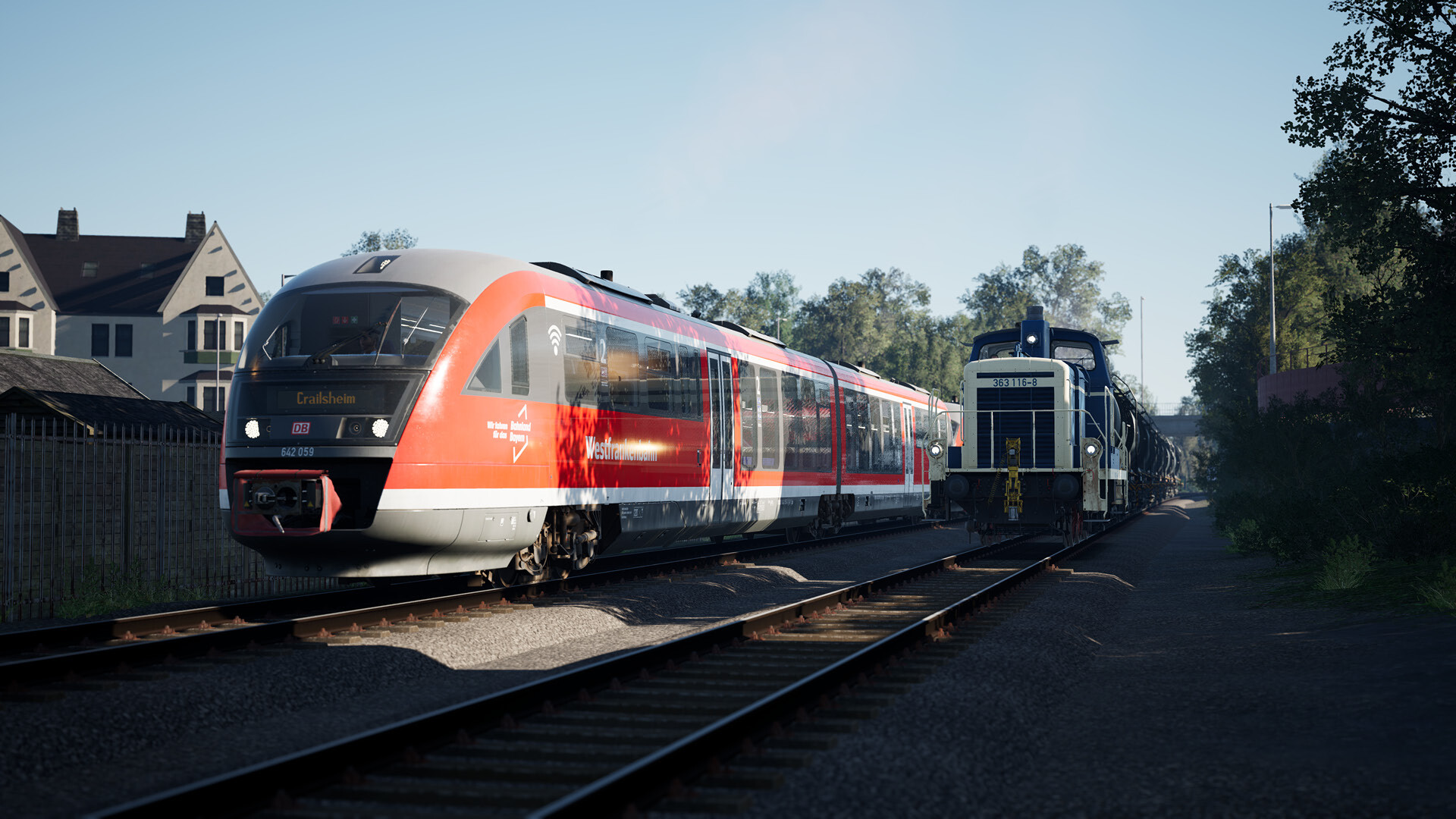 #10. Train Sim World® 6: Maintalbahn: Aschaffenburg - Miltenberg Route Add-On (Steam) 由: Dovetail Games - TSW